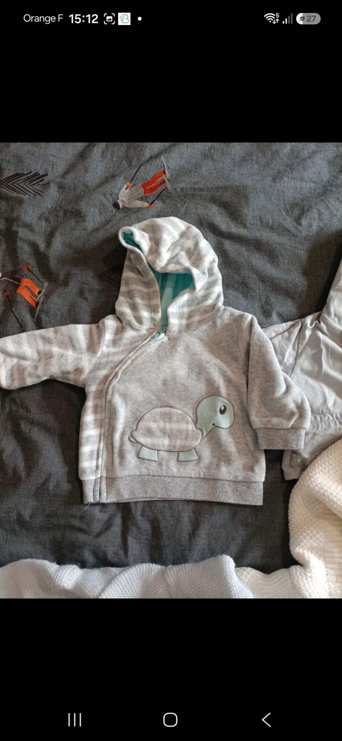 Lote de 4 coletes para bebê menino de 3 meses – photo 3